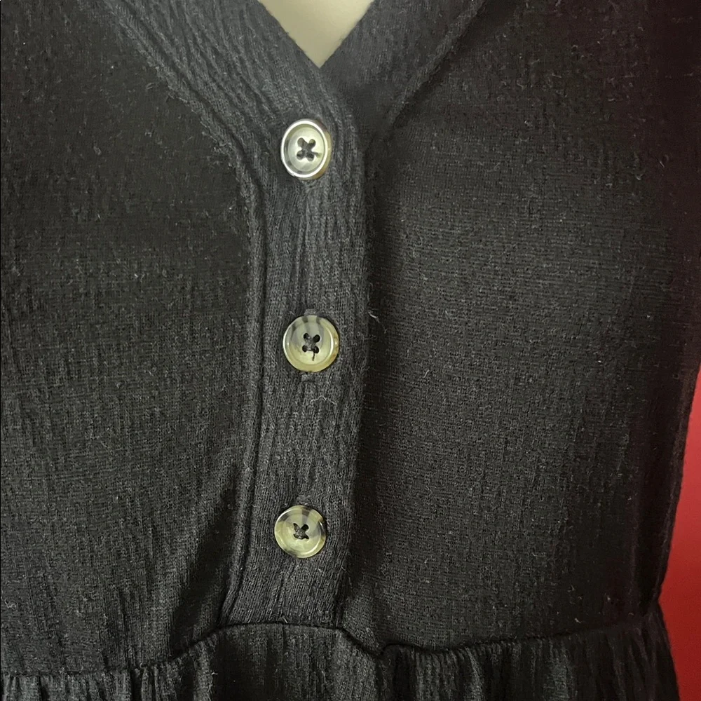 Knox Rose Black V-Neck Dress - Picture 5 of 13